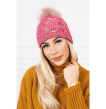 Dámská čepice MIK181 růžová