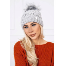 Women’s Winter Hat MIK165 gray