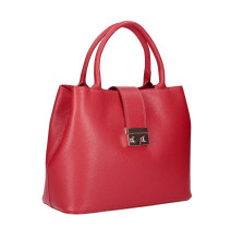 Damen EchtLeder Handtasche 1137 rot