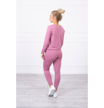 Tuta sportiva da donna MI9090 rosa scuro