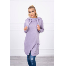 Warm sweater MI2019-6 light purple