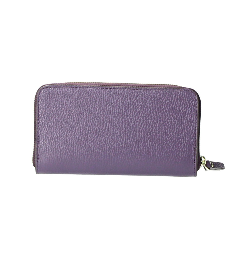 Kožená peňaženka 820B fialová Fialová