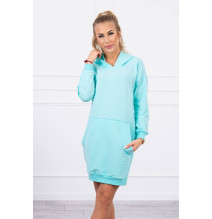 Abito con cappuccio MI67292 menta