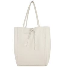 Maxi Ledertasche 396 beige