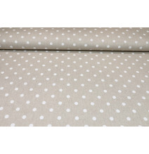 Fabric white dots