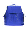 Dámsky kožený batoh 420 azurovo modrý Made in italy