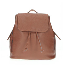 Leather backpack 420 brown Made in Italy