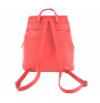 Dámsky kožený batoh 420 červený Made in italy