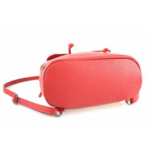 Lederrucksack 420 rot Made in Italy