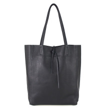 Maxi Borsa in pelle 396 nero
