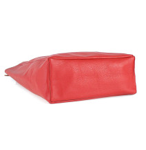 Maxi Ledertasche 396 dunkel rot