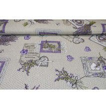 Fabric Lavender bouquet