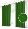 Záhradný záves do altánku na krúžkoch MIG31 zelený