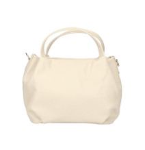 Borsa a mano in vera pelle 784 beige