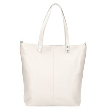 Maxi Ledertasche 165 beige MADE IN ITALY