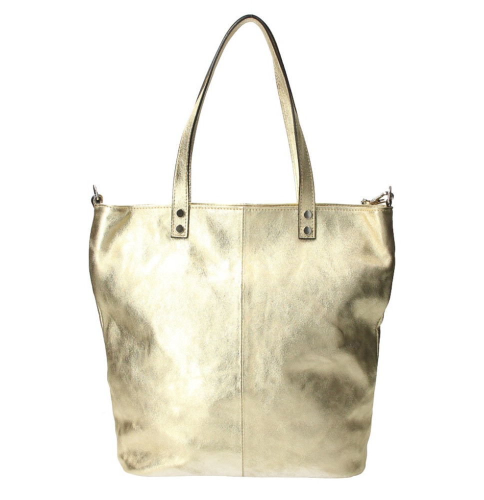 Maxi Ledertasche 165 gold MADE IN ITALY
