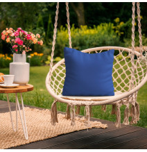 Waterproof garden cushion 50x50 cm sky blue