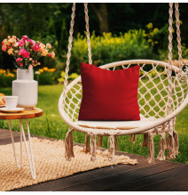 Gartenkissen wasserdicht 50x50 cm rot