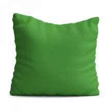 Waterproof garden cushion 50x50 cm green