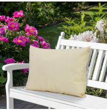 Cuscino da giardino impermeabile 50x70 cm beige