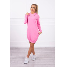 Šaty Off White MI62072 svetloružové