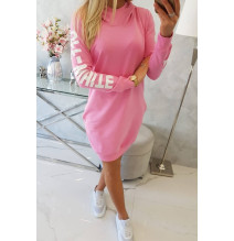 Šaty Off White MI62072 svetloružové