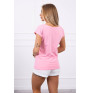 Women T-shirt MI8985 light pink