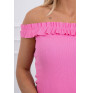 T-shirt with frills MI9096 light pink