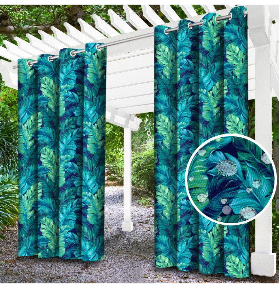 Záhradný záves do altánku na krúžkoch MIG143C