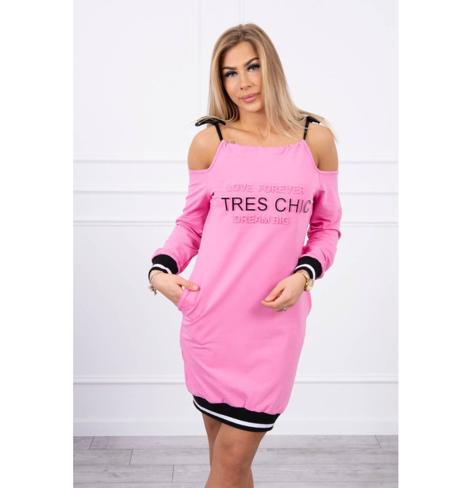 Ladies Dress Tres Chic MI62182 pink