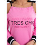 Šaty Tres Chic MI62182 ružové