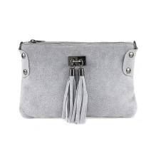 Ledertasche 812 grau