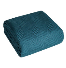 Bedspread Boni2 dark turquoise