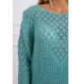 Ladies sweater MI2019-39 light green