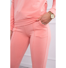 Tuta sportiva da donna MI9090 albicocca