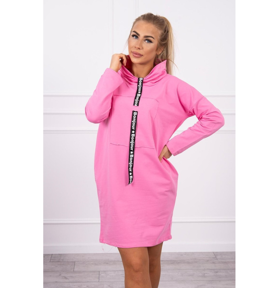 Dress with hood Bonjour MI0153 light pink