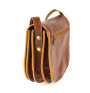 Genuine Leather Shoulder Bag 675 green