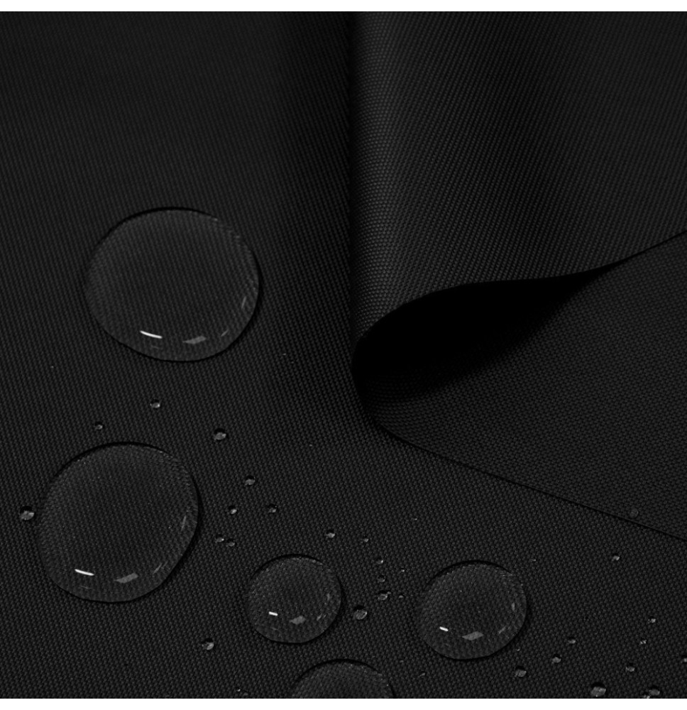 Vodeodolná látka čierna, šírka 160 cm MIG01