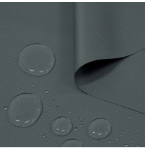 Waterproof fabric graphite, h. 160 cm MIG02
