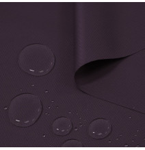 Waterproof fabric dark plum, h. 160 cm MIG15
