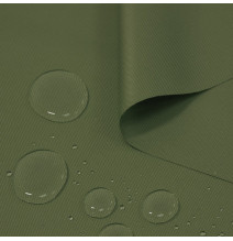 Waterproof fabric khaki, h. 160 cm