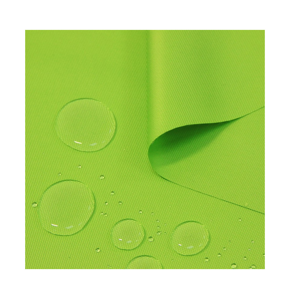 Waterproof fabric lime dark, h. 160 cm MIG19