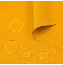 Tessuto impermeabile giallo, altezza 160 cm MIG40