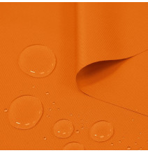 Vodeodolná látka oranžová, šírka 160 cm