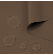 Waterproof fabric light brown, h. 160 cm MIG22