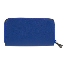 Woman genuine leather wallet 823 blue