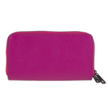 Woman genuine leather wallet 823 fuxia