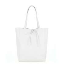 Maxi Ledertasche 396 weiss MADE IN ITALY