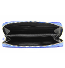 Kožená peněženka 595 azurovo modrá