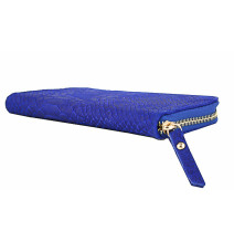 Kožená peněženka 595 rudá Made in Italy